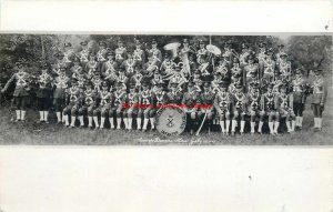 MA, Camp Devens, Massachusetts, RPPC, Thirteenth US Infantry Band