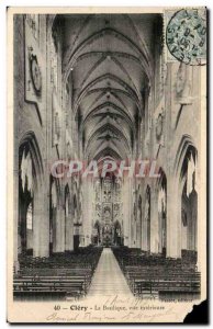 Old Postcard Clery Basilica Inside view