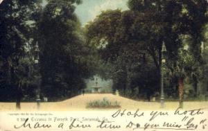 Forsyth Park Savannah GA 1906