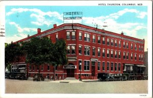 Hotel Thurston, Columbus NE c1932 Vintage Postcard P75