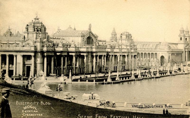 MO - St Louis. 1904 Louisiana Purchase Exposition. Varied Industries Building...