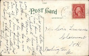 Lawton Oklahoma OK Officer's Quarters Fort Sill c1920 Vintage Postcard