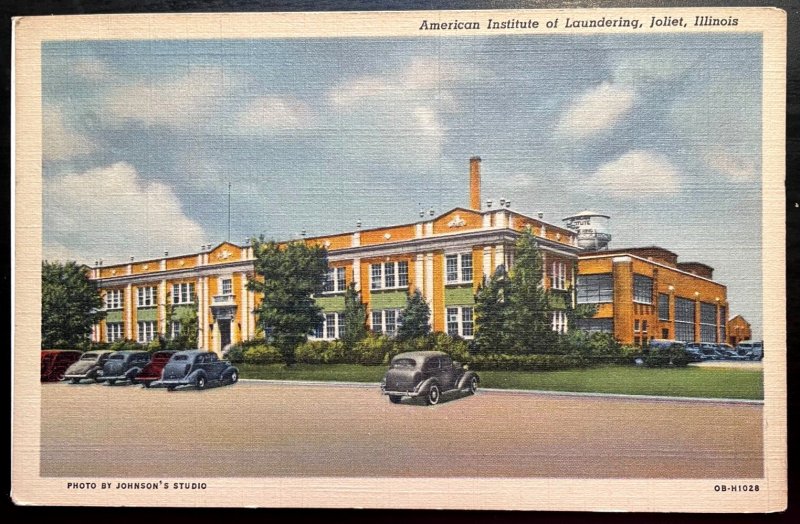 Vintage Postcard 1940 American Institute of Laundering, Joliet, Illinois (IL)