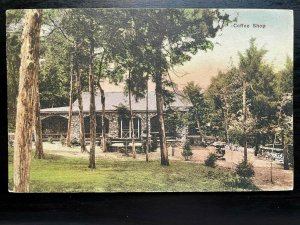 Vintage Postcard 1907-1915 Endless Caverns Coffee Shop New Market Virginia