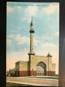 Vintage Postcard 1915-1930 Algeria Shrine Temple Helena Montana