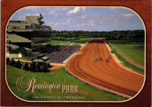 Oklahoma City, OK Oklahoma  REMINGTON PARK  Horse Racing Track  4X6 Postcard