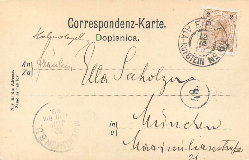 Slovenia Postojna Cave 1899