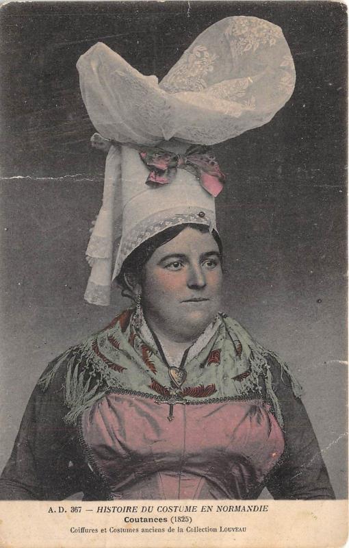 B39133 Costume en Normadie Coutances  france types folklroe