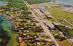 Florida Key Largo Aerial View In The Florida Keys