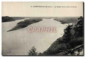 Old Postcard Champtoceaux La Vallee De La Loire Upstream