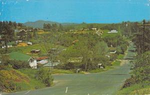 Fallbrook California Birdseye View Of City Vintage Postcard K47186