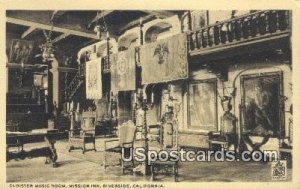 Cloister Music Room, Mission Inn - Riverside, CA