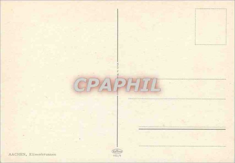 Postcard Modern Elisenbrunnen