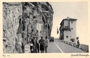 Grimaldi Italy Street Scene France Border Antique Postcard J66697