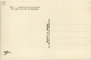 CPA Besancon vue prise du Fort de Bregille FRANCE (1098488)