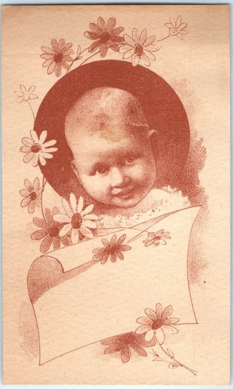 x6 LOT c1880 Cute Baby Smile Laugh Kids Play Stock Trade Cards Raise Child C30