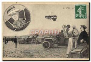 Old Postcard Jet Aviation Roucier
