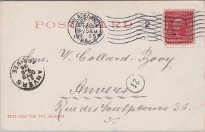 Hooker Statue Boston Massachusetts Vintage Postcard C149