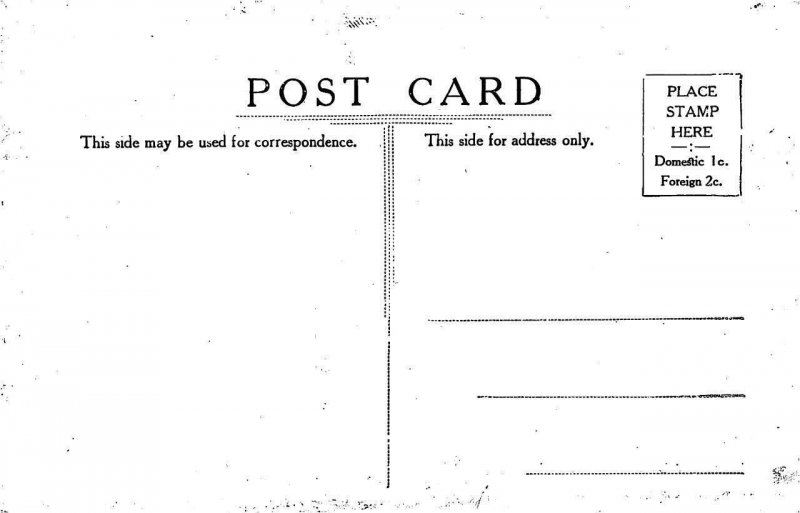 Mexican Jacal, Matamoros, Mexico Rutledge Curio Co. ca 1910s Antique Postcard