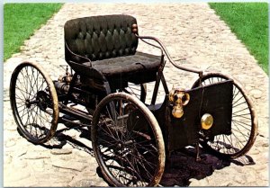 Postcard - 1896 Ford Quadricycle - Henry Ford Museum, Dearborn, Michigan