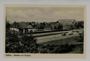 Germany - Sieburg. The Autobahn & City Hall & Gas Station