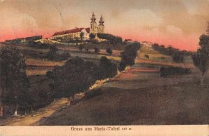 Maria Taferl Austria Castle Scenic View Gruss aus Antique Postcard J66270