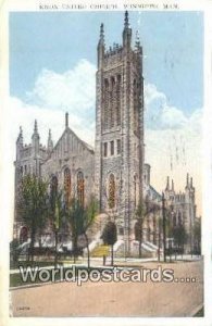 Knox United Church Winnipeg, Manitoba Canada 1929 