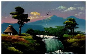 Japan Hand painted Scenery