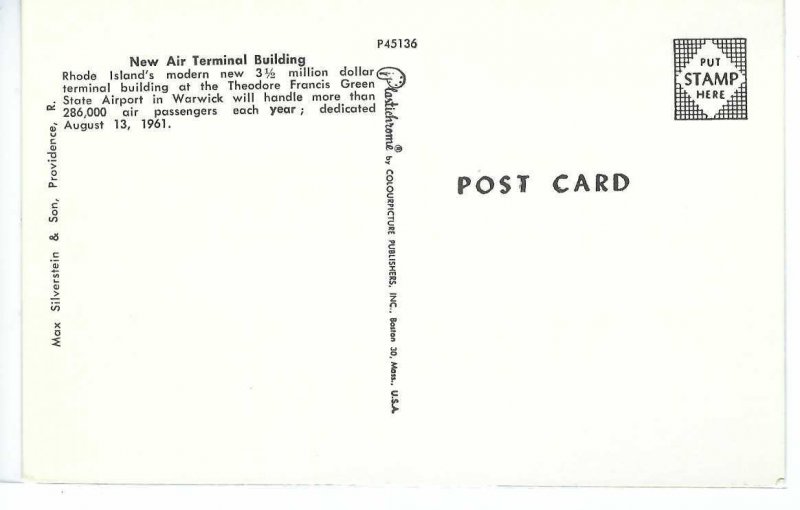 RI - Warwick, New Air Terminal Building