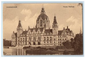 c1940s Hannover Neues Rathaus Hanover, Germany Posted Vintage Postcard