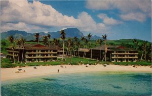 Poipu Beach Resort Island of Kauai Hawaii Postcard PC558