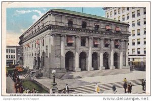 Post Office And Federal Building Charleston West Virginia 1910