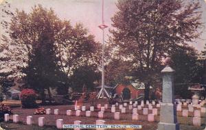 Keokuk Iowa c1910 Postcard National Cemetery