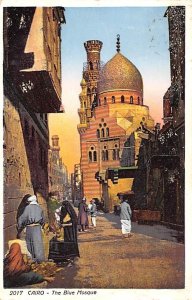 The Blue Mosque Cairo Egypt, Egypte, Africa Postal Used Unknown 