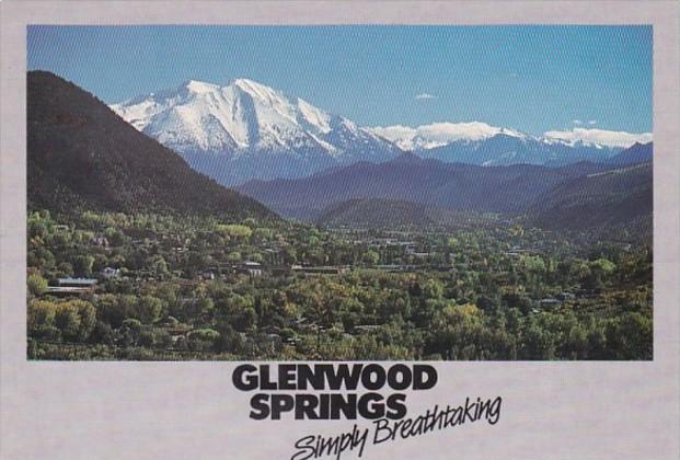 Colorado Glenwood Springs Panoramic View