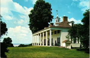 East Front Mount Vernon Virginia VA George Washington Home VTG UNP Vintage  