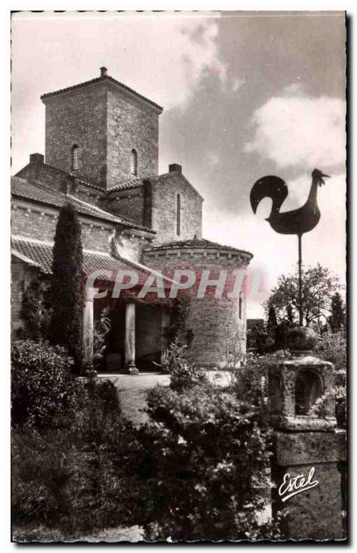 Church of Germigny des Pres Postcard Old Facade meridionale and the lantern o...