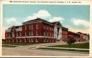 Vtg University of Wisconsin Agricultural Chemistry Building Madison WI Postcard