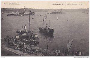 DINARD (Ille-et-Vilaine), France, PU-1910; Ships/Boats, Le Cale, L'Escadre