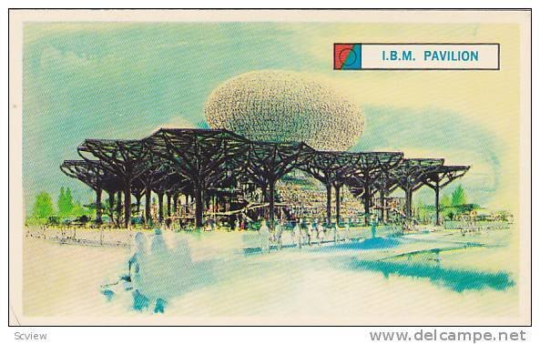 The IBM Pavilion, New York World's Fair , 40-60s