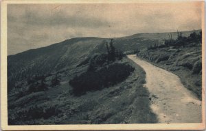 Czech Republic Krkonose National park Krkonoše Poland Vintage Postcard C138