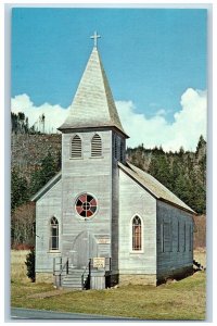 McGowan Washington Postcard St. Mary's Church Columbia River Chapel 1960 Vintage