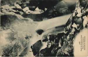 CPA Route de Brides-les-Bains Bozel Pralognan - Cascade de Ballendaz (1194776)