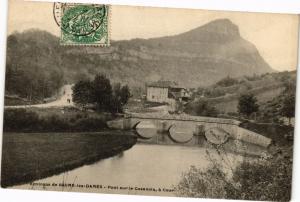 CPA Environs de BAUME-les-DAMES - Pont sur le Cusancin a Cour (182971)