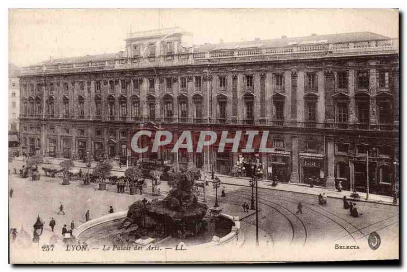 Postcard Old Lyon Palace of Arts