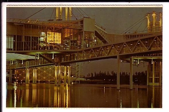 1972, Waterfront, Night, Ontario Place, Toronto, Ontario