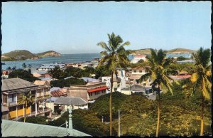 New Caledonia, NOUMEA, Panorama, Coconut Square (1960s) RPPC