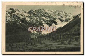 Old Postcard Alpine Road Glacier Casset