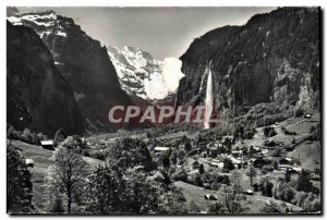 Postcard Modern und Lauterbrunnen Staublach