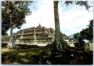 M-53139 Borobudur The Biggest Buddhist Temple In Central Java Indonesia